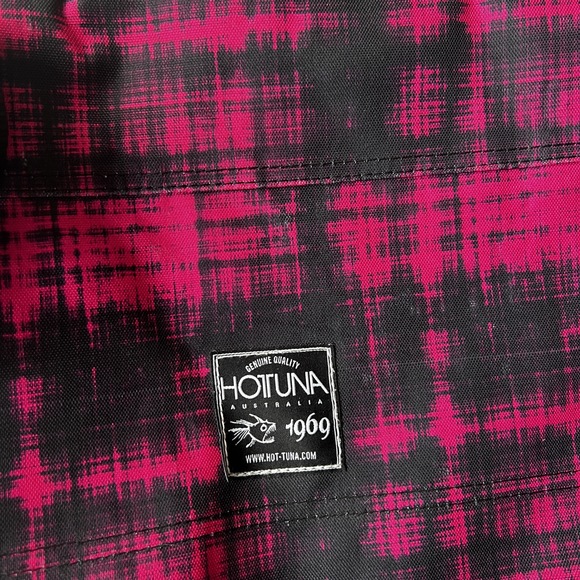 Hot Tuna pink black crossbody satchel bag - Picture 2 of 13